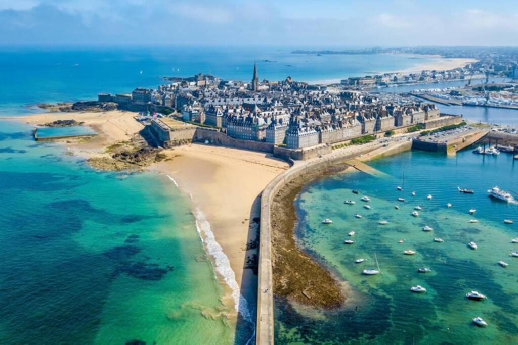 Le Plongeoir De Bon-Secours Lejlighed Saint-Malo Eksteriør billede